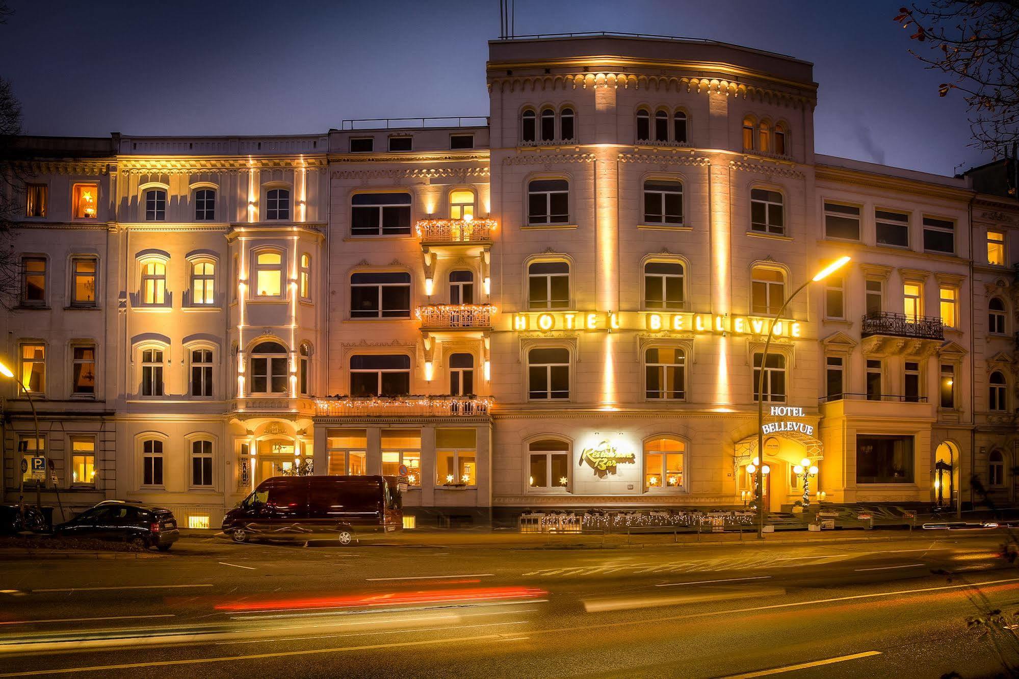 Relexa Hotel Bellevue An Der Alster Гамбург Экстерьер фото